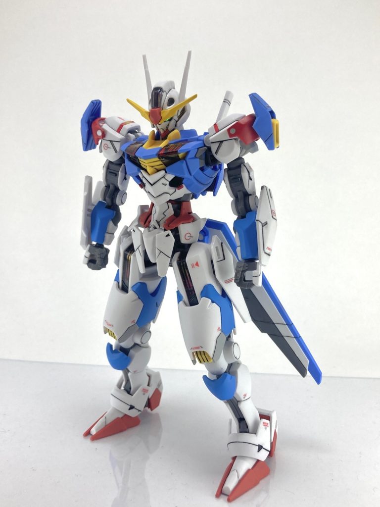 ガンダムエアリアル《オリジナルカラー》–6枚目/制作者：レン@筆塗り部分塗装