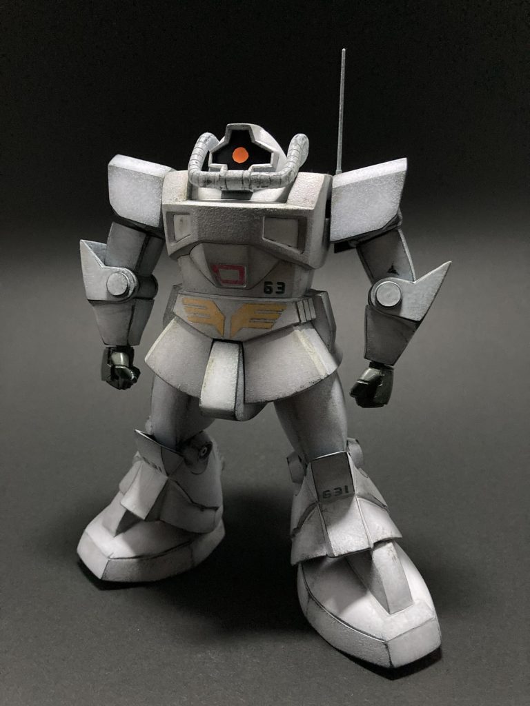 仁王立ち手首はジャンクパーツにジオン系の手首が余っていたので置き換えてみました。