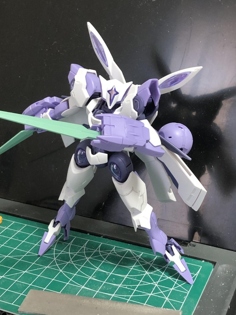 素組みの状態です。