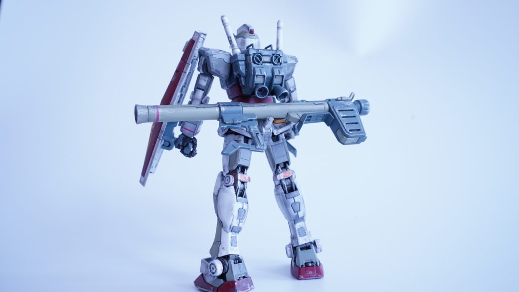 RG RX-78-2 ガンダム　ウェザリング–3枚目/制作者：のぶ
