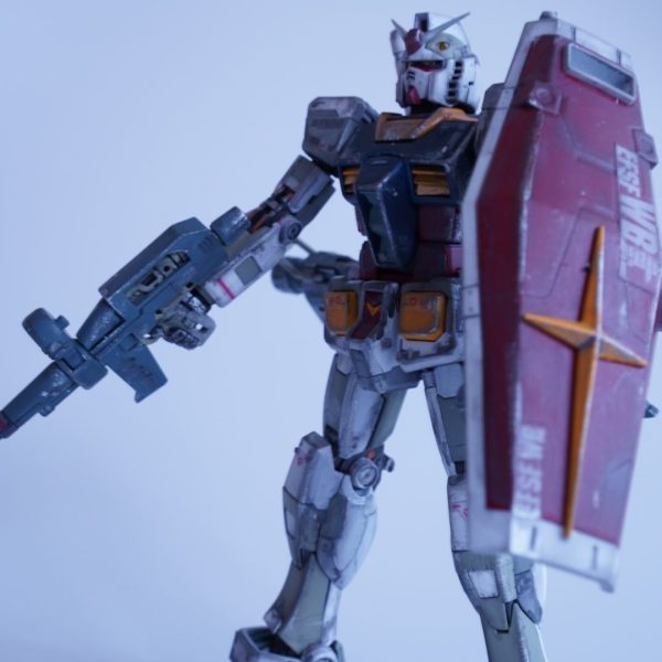RG RX-78-2 ガンダム　ウェザリング