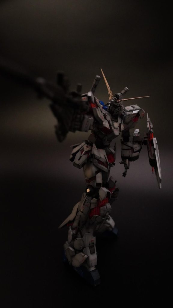 ユニコーンガンダム　グラデーションにパールクリア–2枚目/制作者：のぶ