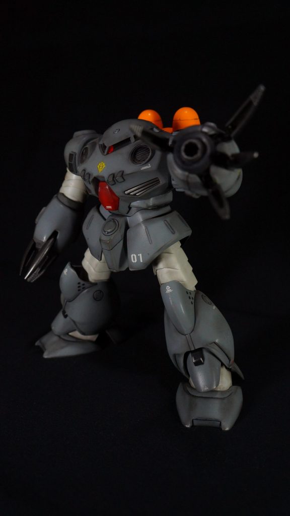 汚しはウェザリングマスターを使用しました。エッジ部分を汚すように意識しましたが、今見るといまいちですね。