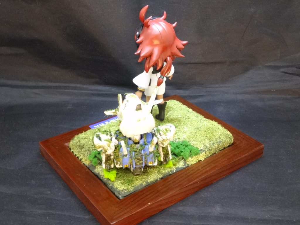 土台は100均のフォトフレーム(ハガキサイズ)です