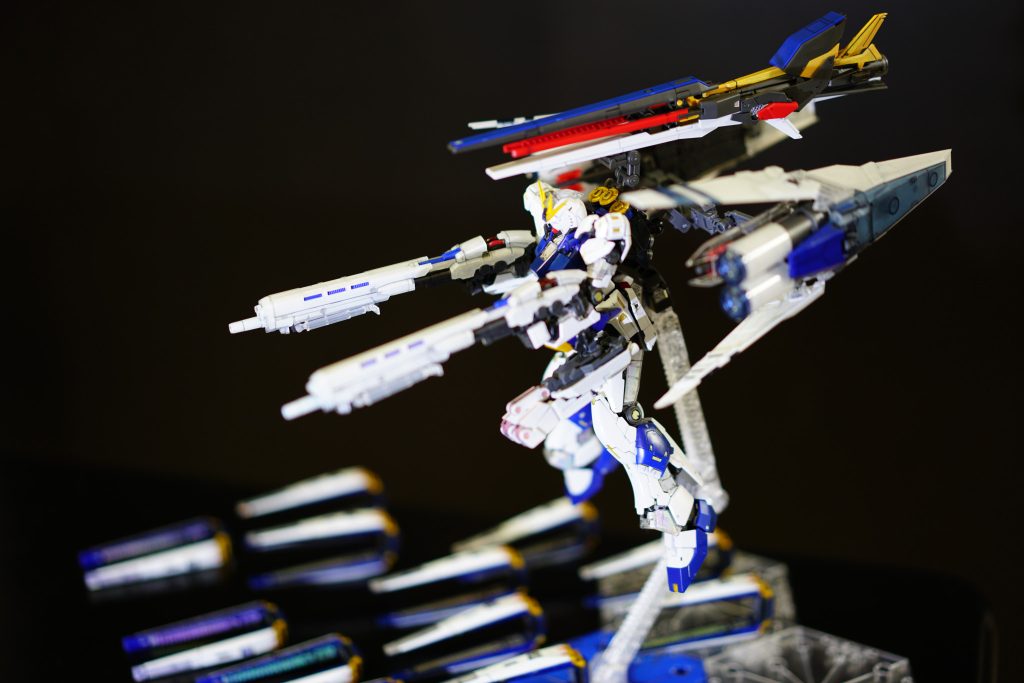 フルバーストモードフィンファンネル12、ハイ・メガ・シールド×2、ハイパー・メガ・ライフル×2、ロングレンジフィンファンネル×1コレがやりたかった!!!