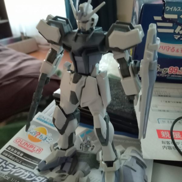 【EG】【30MM】ストライクガンダム(ディアクティブ版)(大型プロペラタンクブースター)