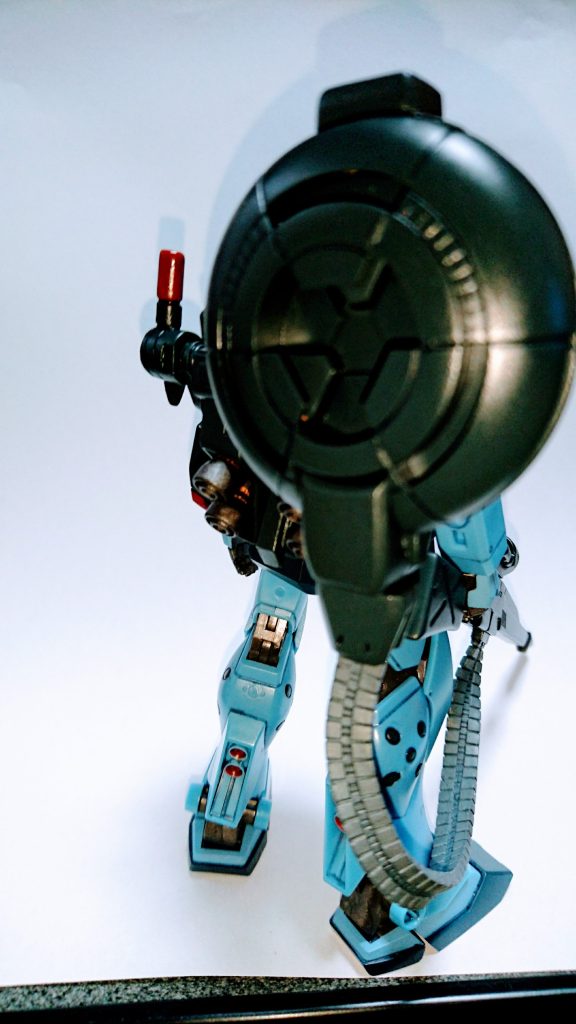 後ろ姿。新型外部ジェネレータ設定です。まんまヴァイエイトですが何か問題でもwww.