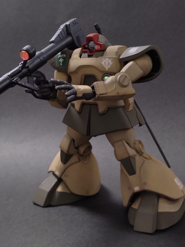 ドムは重量感あってかっこいいですよね。