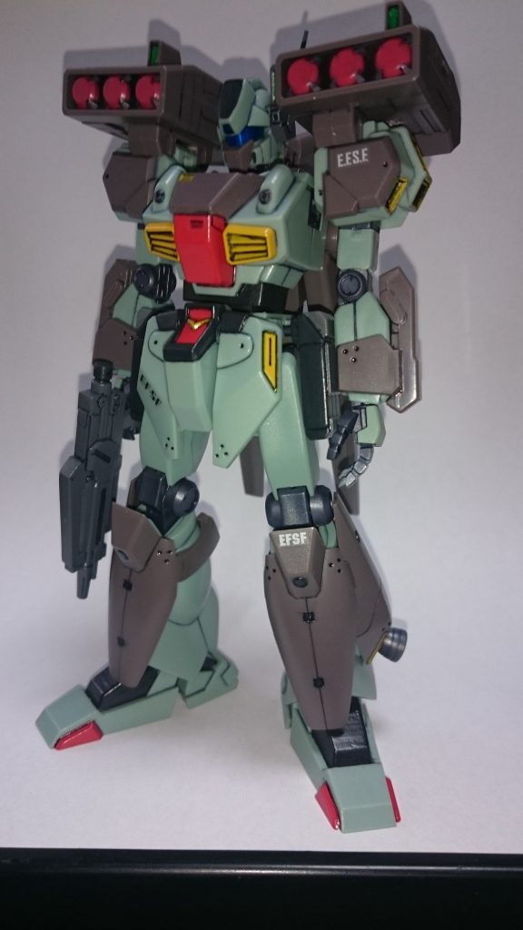 胸部ダクト追加。部分塗装。スミイレ等。