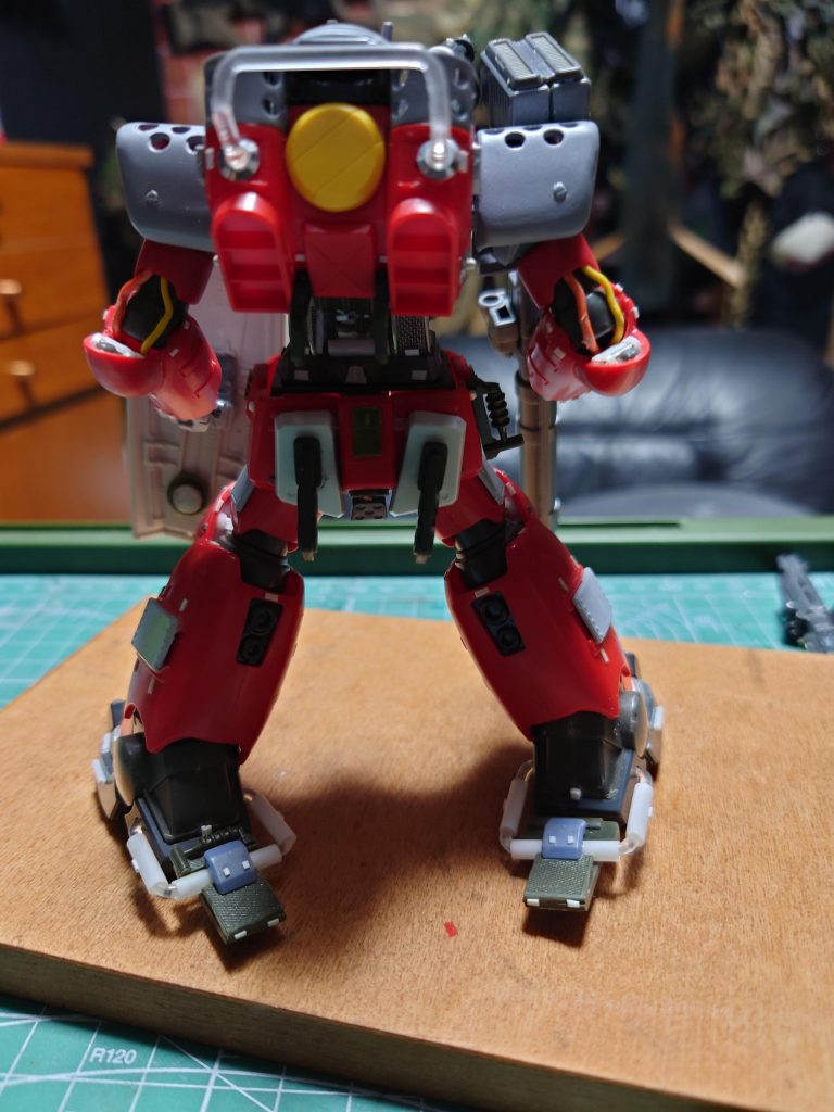 背面は踵に追加かんじきwww