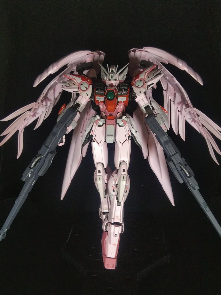 半透明クリアにフラットベース(つや消し)を少量混ぜてコートしてます😄