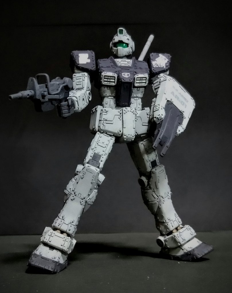 FGガンダム改RGM79ジム陸戦仕様WD隊–5枚目/制作者：AKさん