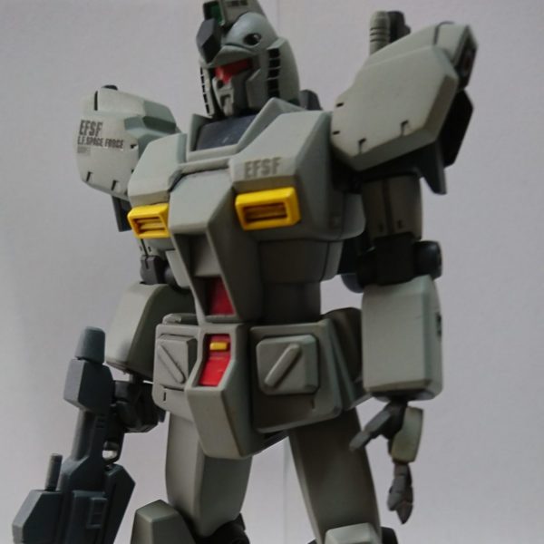 GP01とガンダムからのジムカスタム風