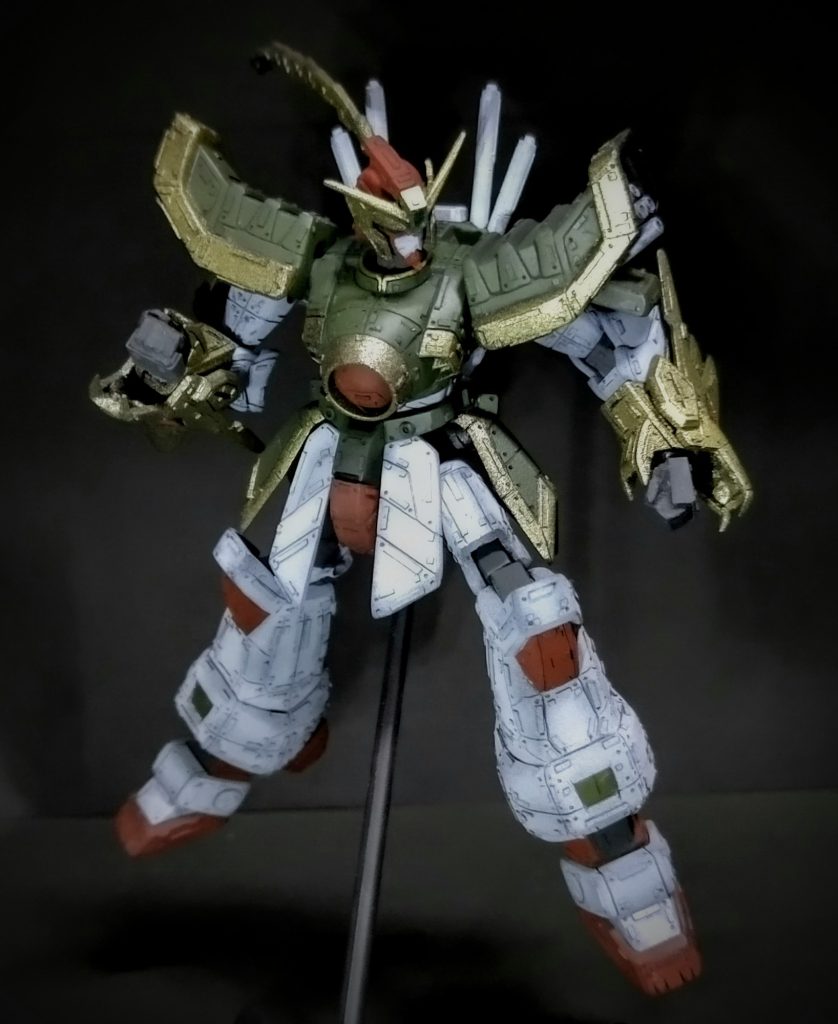 旧キットドラゴンガンダム–6枚目/制作者：AKさん