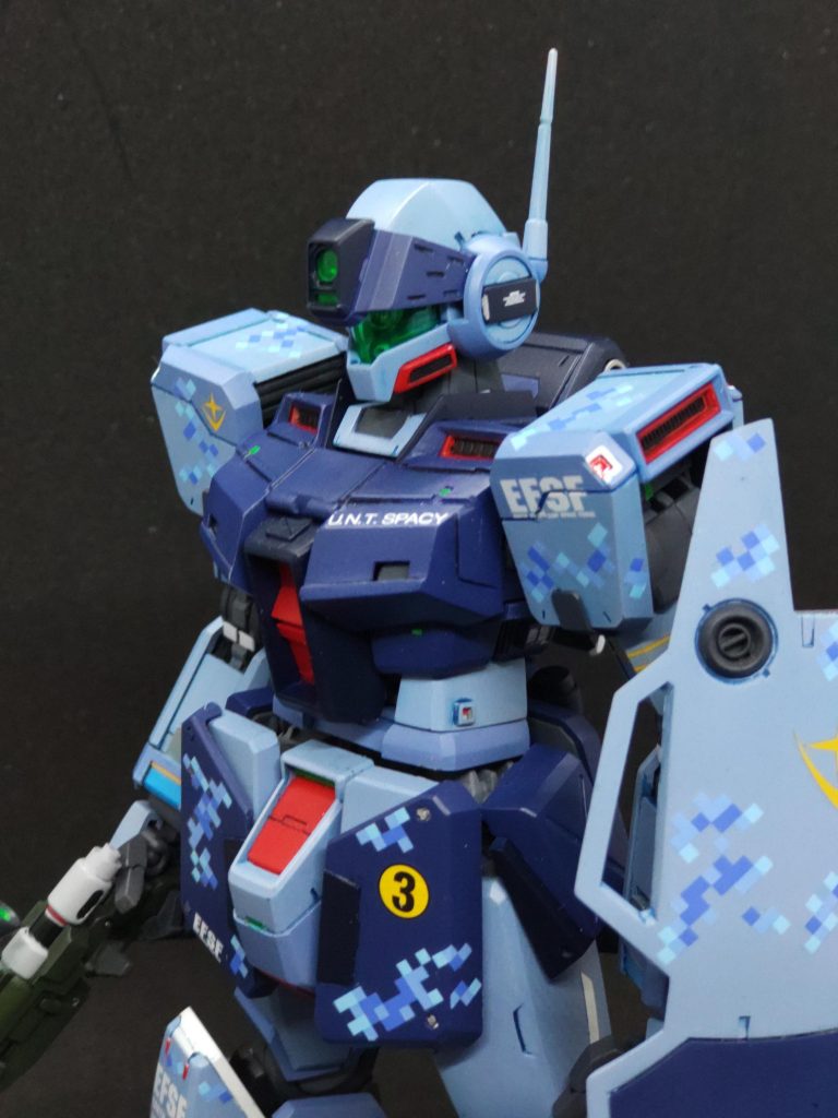 MG　ジムスナイパーⅡ　簡易ピクセル迷彩仕様–2枚目/制作者：inagu 51