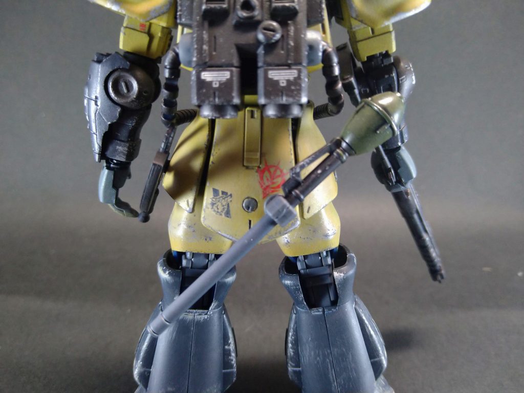 腰部にもケンプファーよりシュツルムファウストを装備。いつもより武器を多めに装備させました(汗)