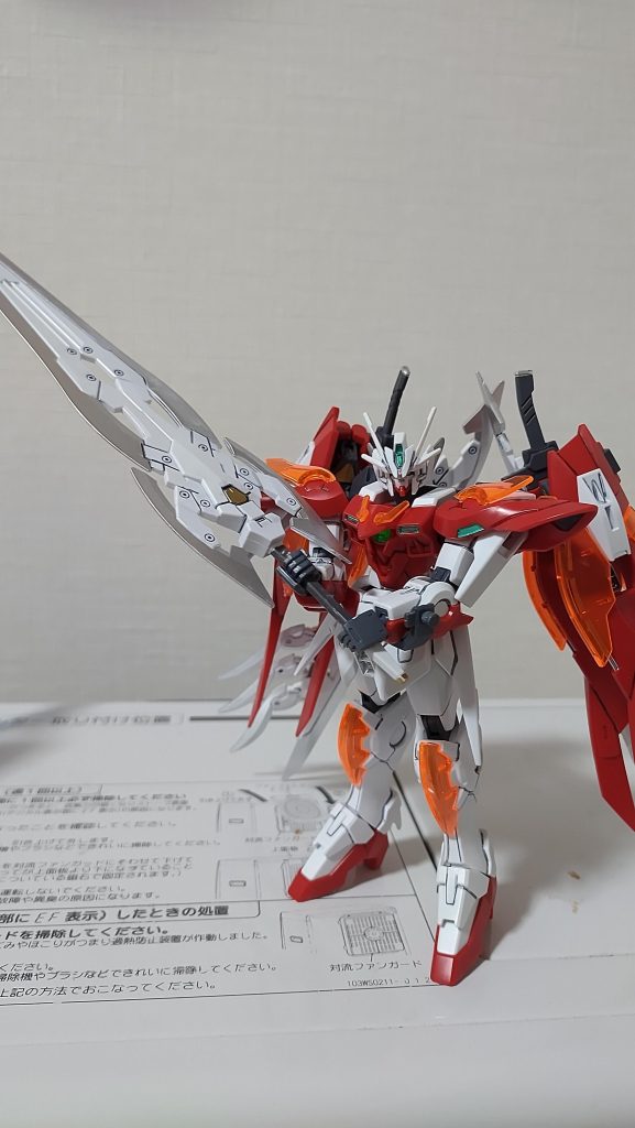 ウイングガンダムゼロ炎カスタム–3枚目/制作者：GN-001yuuki