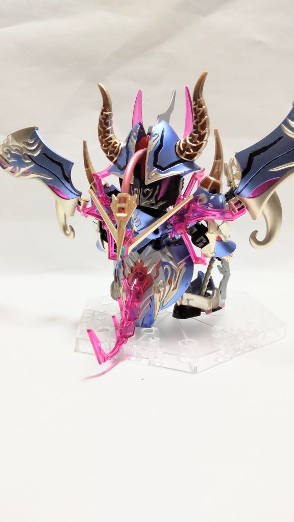 マント開き状態(ブラックドラゴン)後々のために少しだけ手を加えています。