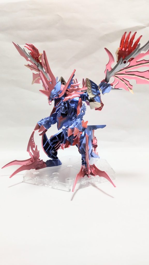 カオスグラスパードラゴン炎皇張飛ゴッドと悟空インパルスを使って全体的にボリュームを増やしています。