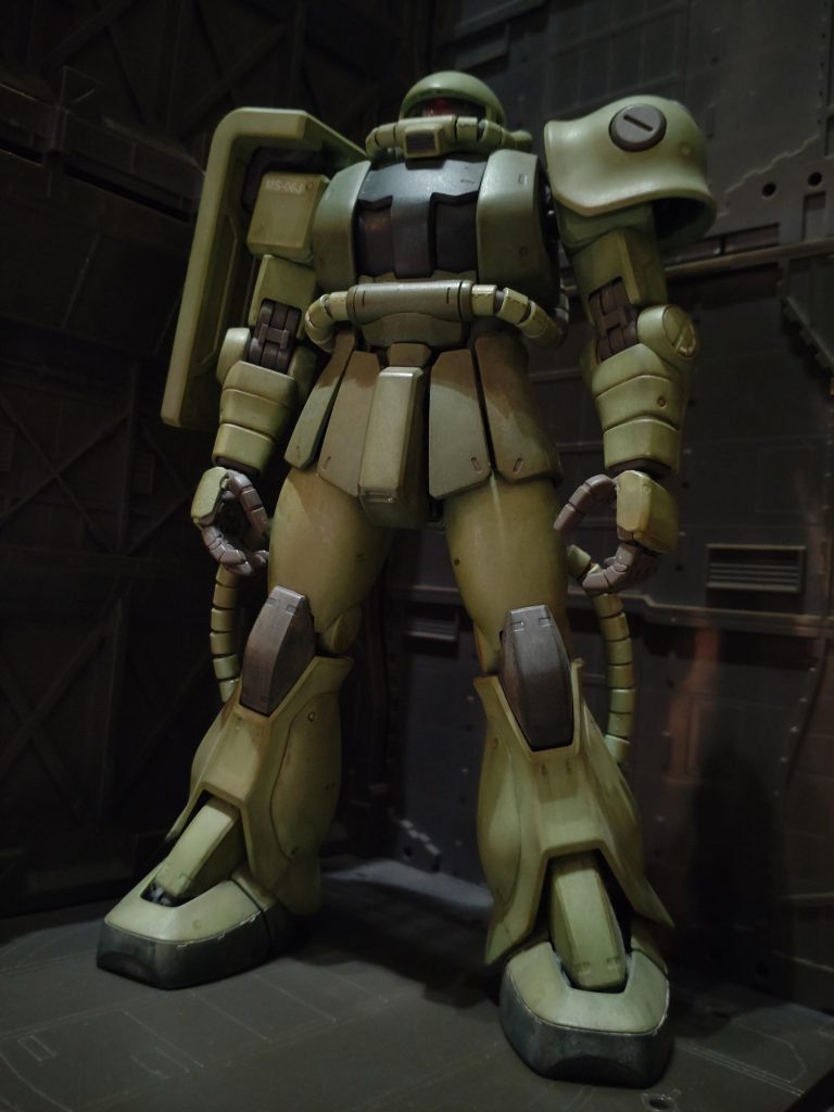 モエルスーツ ザク–2枚目/制作者：ai_gunpla