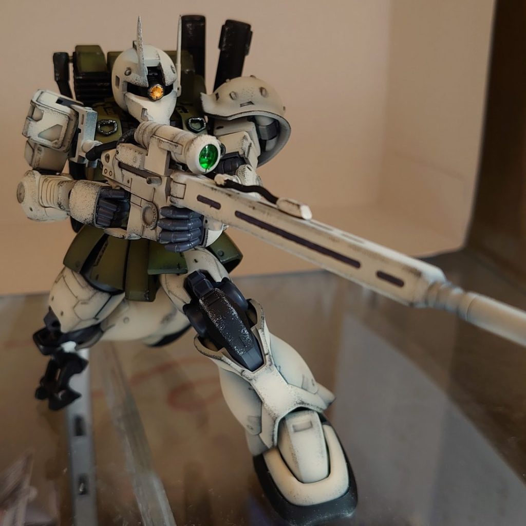 HGUC ザクI スナイパータイプ ヨンム・カークス機 完成レビュー