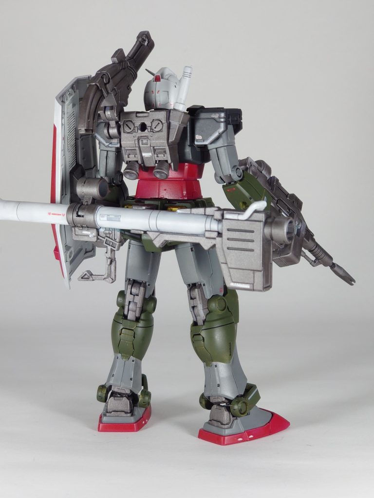 制作は、エアブラシ全塗装・合わせ目消し・ディテールアップパーツ追加・マスキング色分け・スミ入れ・一部筆塗り・水転写デカール・つや消しといった感じです。