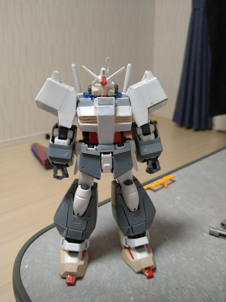 アレックスチョバムアーマーとミキシング一段回目