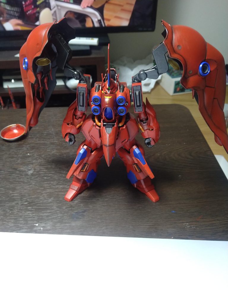 ゲーマルクのジェネレーター出力なら羽は2枚でも足りるのではなかろうか。