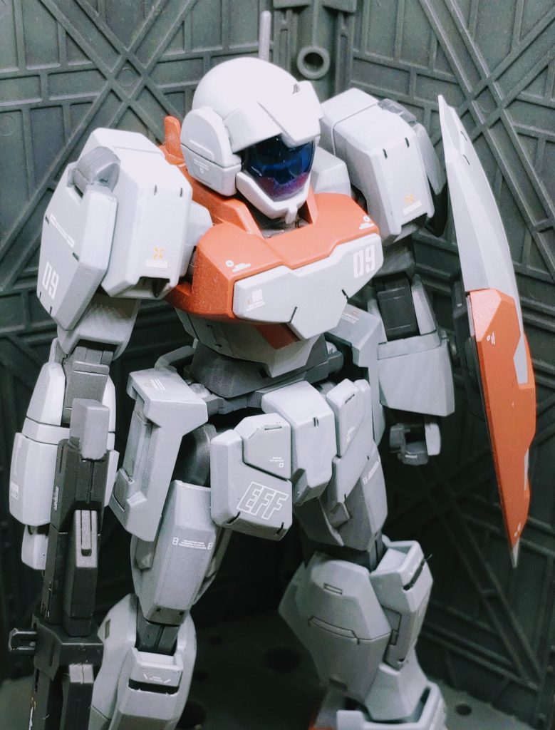 出撃前の格納庫っぽく。