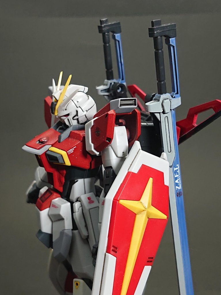 ということで廉価版のソードインパルスガンダムでした。プレバンキットも魅力的でしたが、最初に思った内容で再現ができたので楽しく制作できました。また良い塗装の練習になりました。拙い作品でしたが最後までご覧いただきありがとうございました。