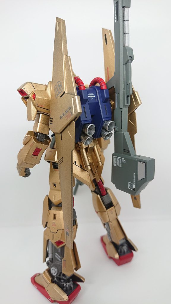 キットのバーニアはちょっと寂しいので変えました。