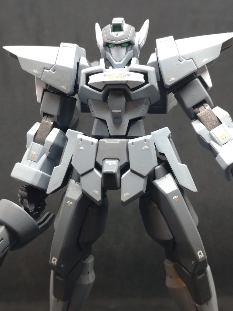 ハイキューパーツのコーションデカールのオレンジ✕ホワイトで統一。