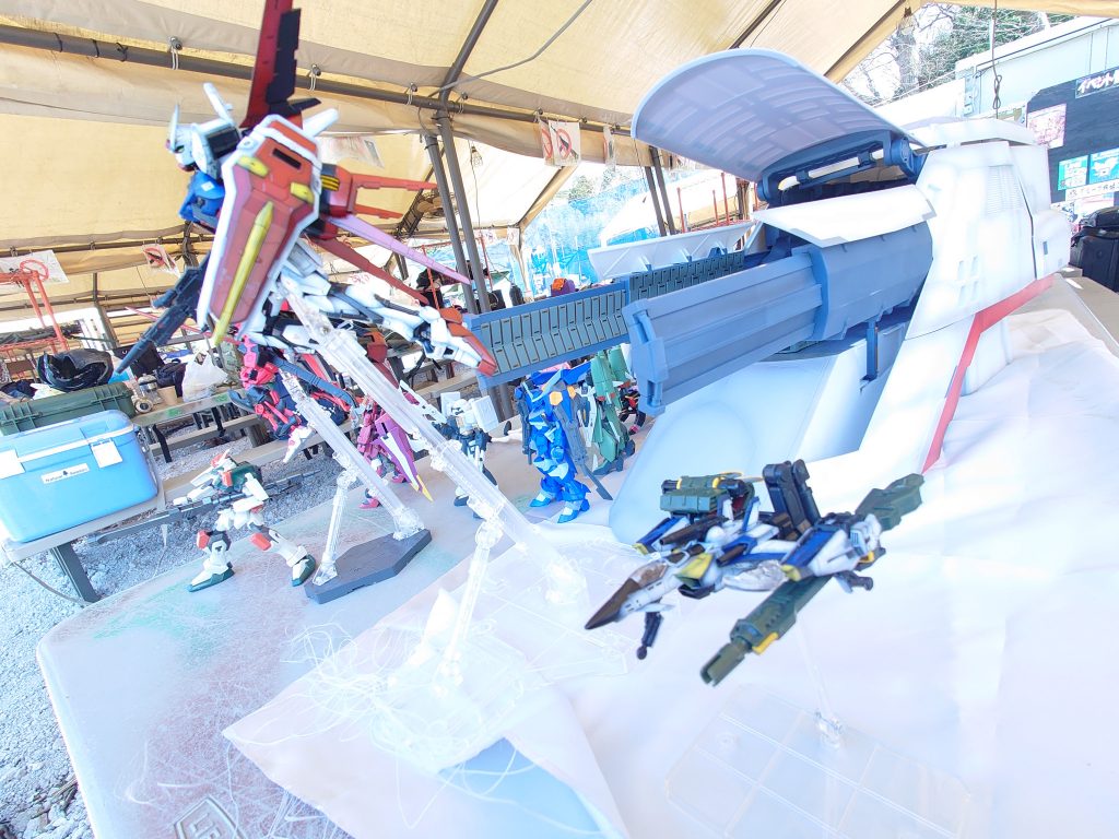 ストライクとスカイグラスパー