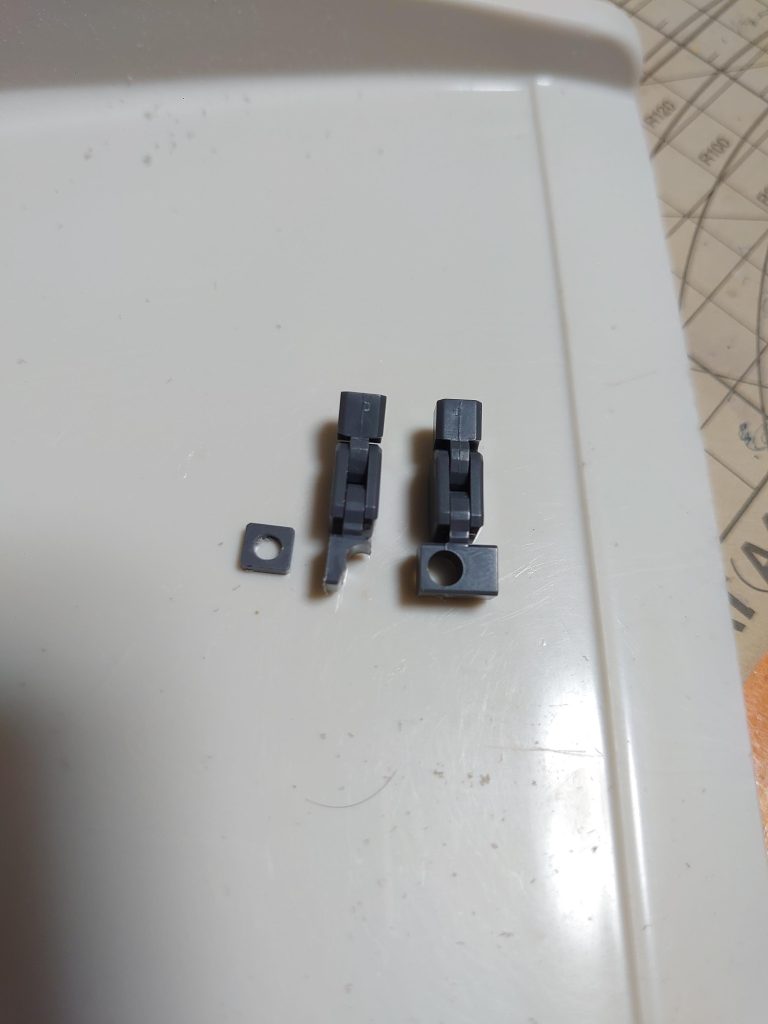 腕の後ハメ加工