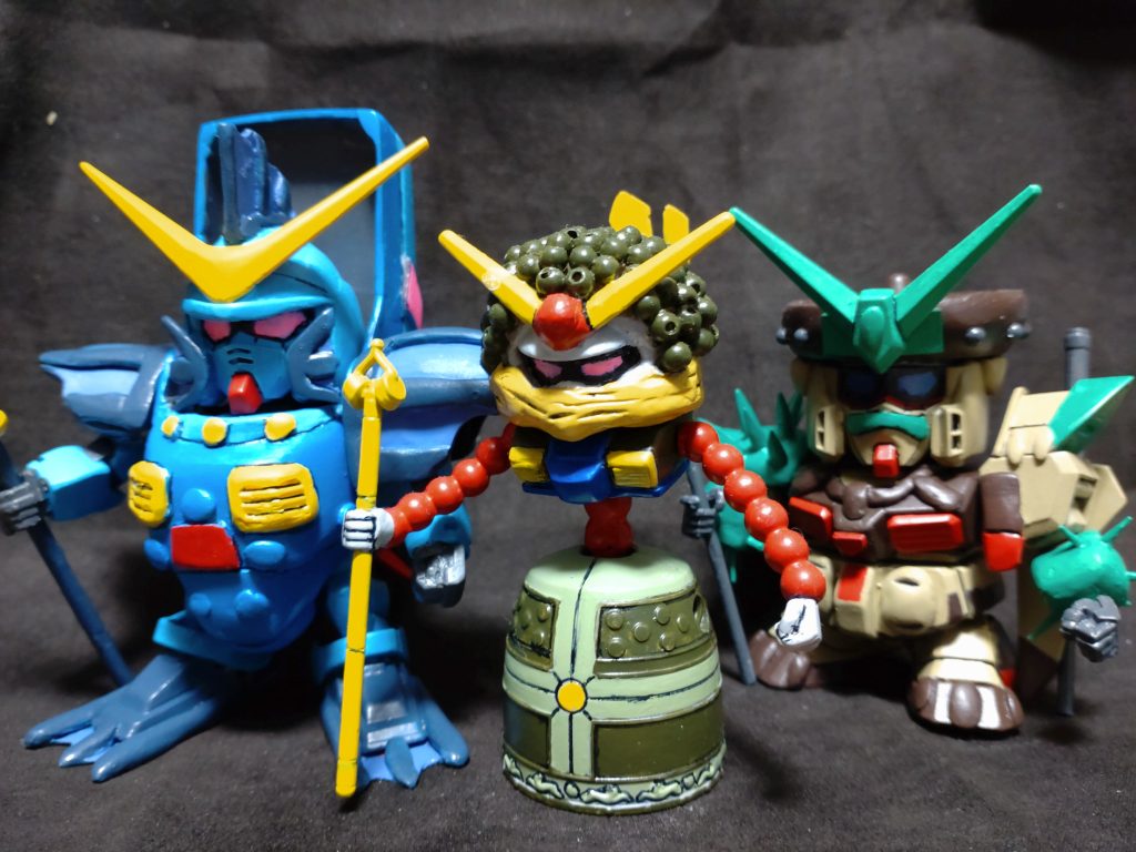 ［ガンダムファイトを通じて僕らは知った！地球は誰のものでも無いと！］デザイン上他のMFより大きくなってしまいました！