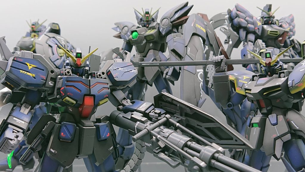 ウィングガンダム　EW ティターンズVer–6枚目/制作者：ばじーな