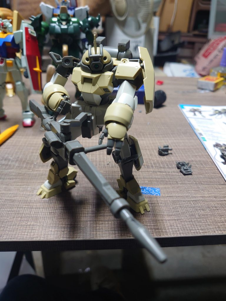 素組みこの時点でセンチネル持ちができる!とはしゃいでました