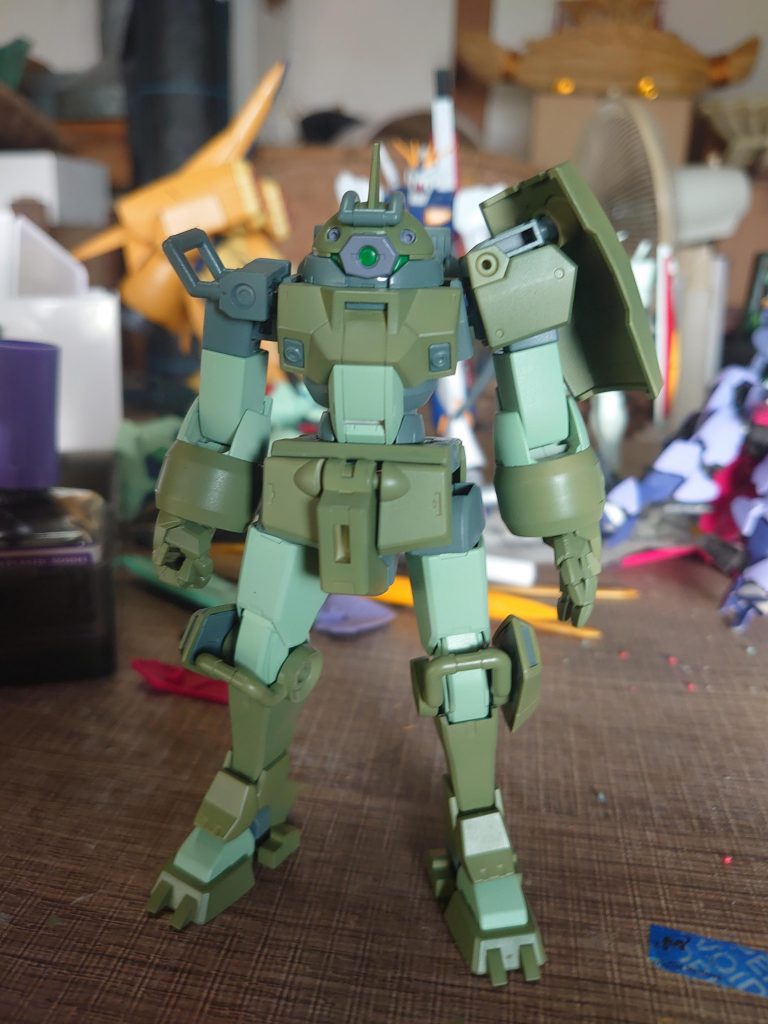 組み立て想像以上にスコープドッグになって笑ってました