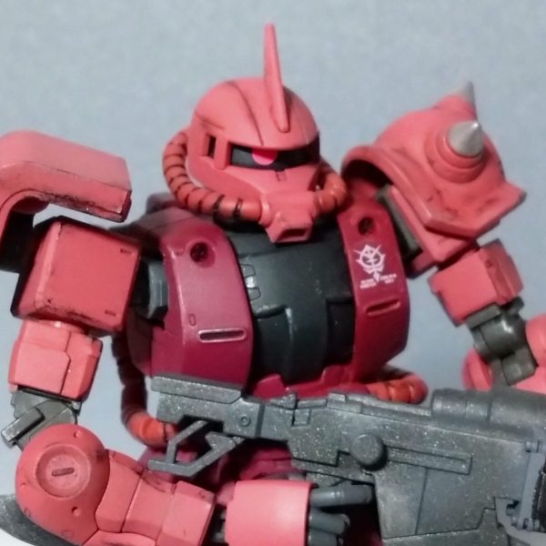 MS-06S ORIGIN　ウェザリング追加