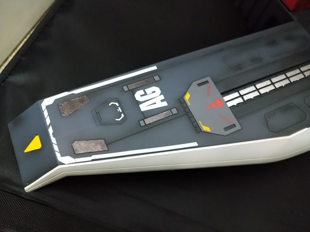 部分塗装と水転写デカール