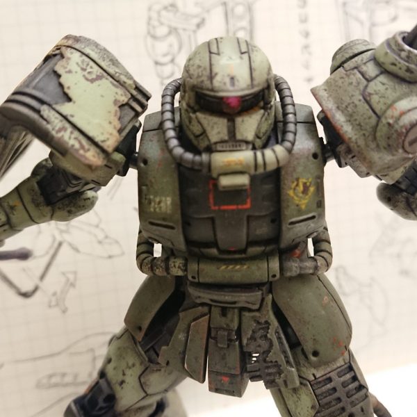 ドアンも乗らないザク 1/144