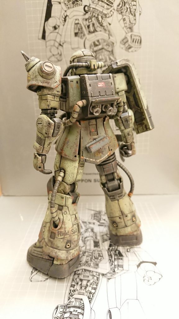 太ももスリット内部もそれらしく作りましたが、見えなくて悲しい気持ち...設定にある 「超硬スチール合金」ってサビるのしょうか？ちょー硬いのに、こんな剥がれ方するのだろうか？本物を誰も見たことも触れたこともない架空素材は空想の中で朽ちていきました....