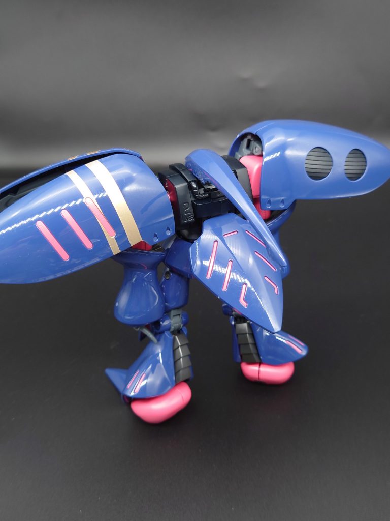 56作目　HG 1/144　キュベレイ　キュベレイMk-Ⅱ　部分塗装　フインファンネルセット–8枚目/制作者：@kjyun_choroq