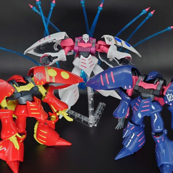 56作目　HG 1/144　キュベレイ　キュベレイMk-Ⅱ　部分塗装　フインファンネルセット