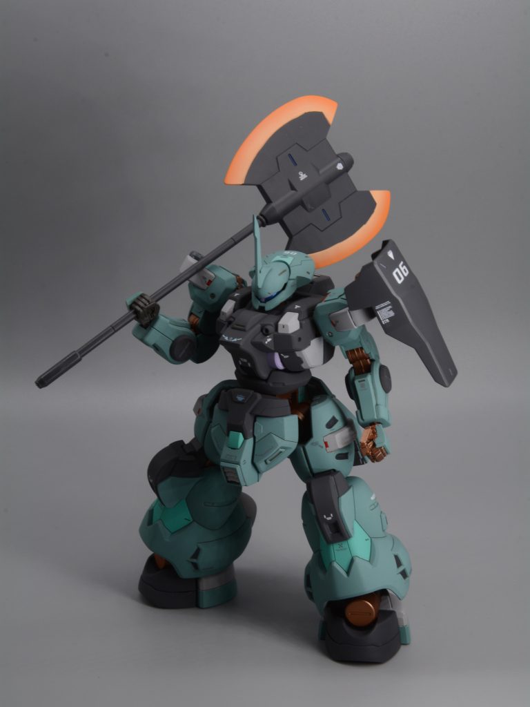 ■武装ありVer. 1ラウダ君の大斧を拝借ディランザは大型の得物が似合いますね