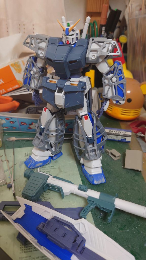 チョバムアーマーの内部フレーム