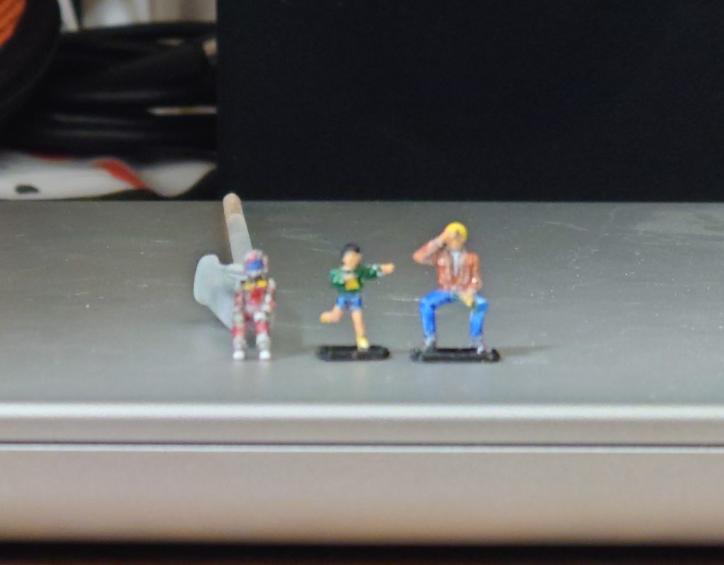 フィギュアを塗装してみました