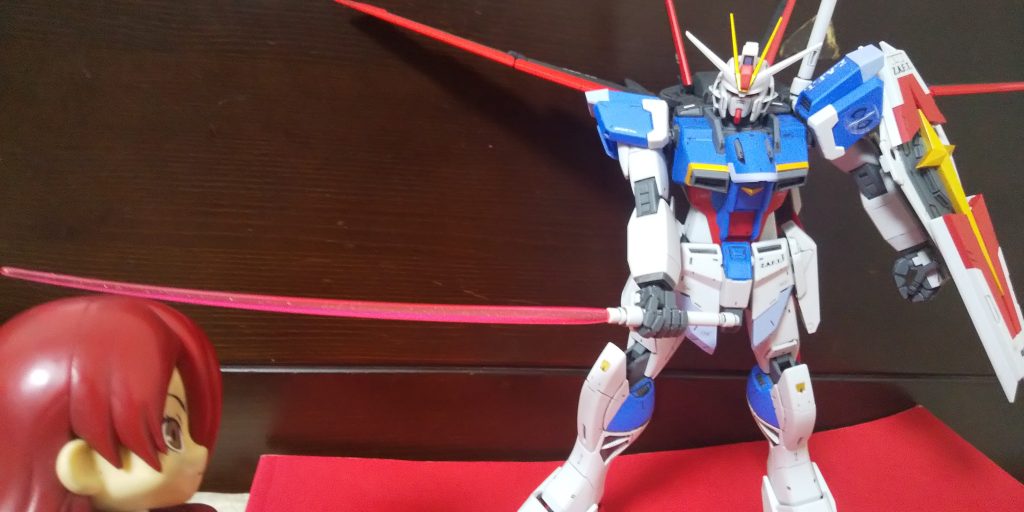 :インパルス、カオス、ガイア、セイバーの標準装備であるヴァジュラビームサーベルだ。余談だけど、ヴァジュラは魔神インドラが持つ槍の由来である。