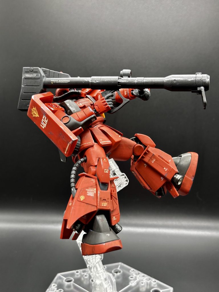 HGUC ジョニー・ライデン専用ザク–4枚目/制作者：macky