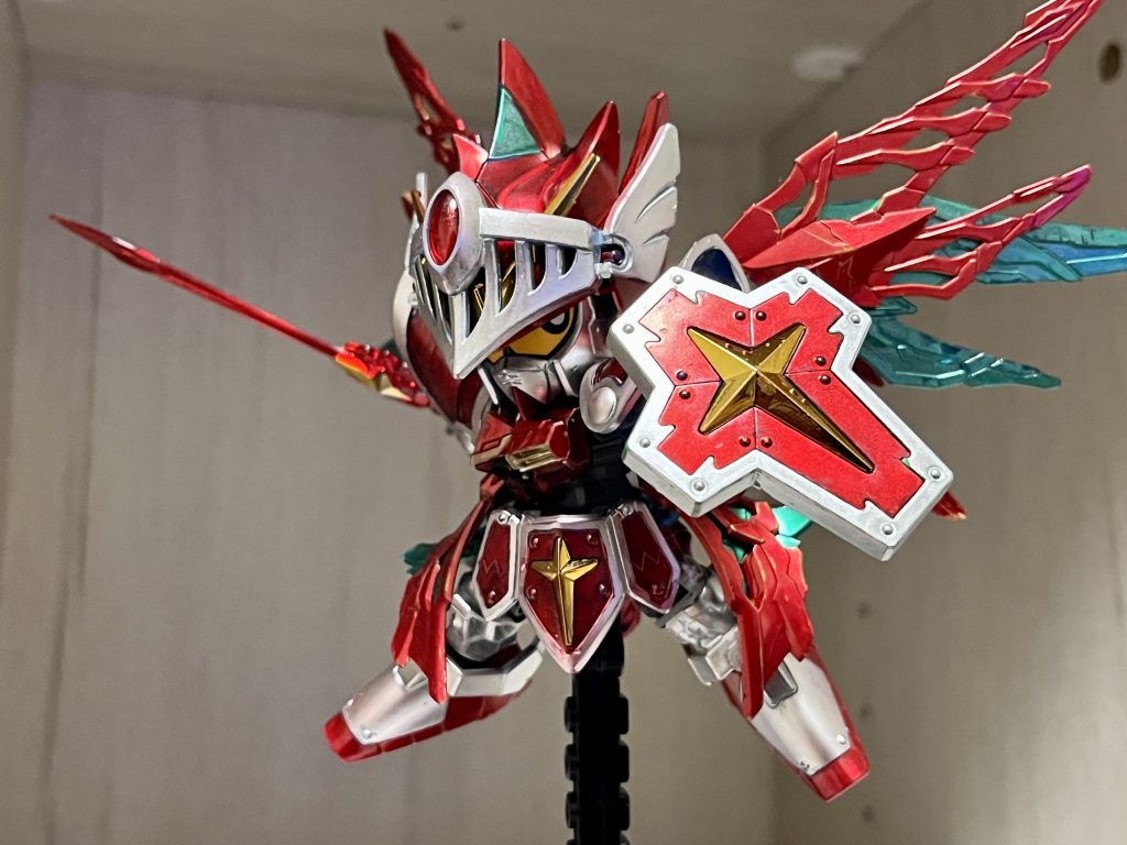 ロイヤルレッドナイトガンダム–4枚目/制作者：ケータ
